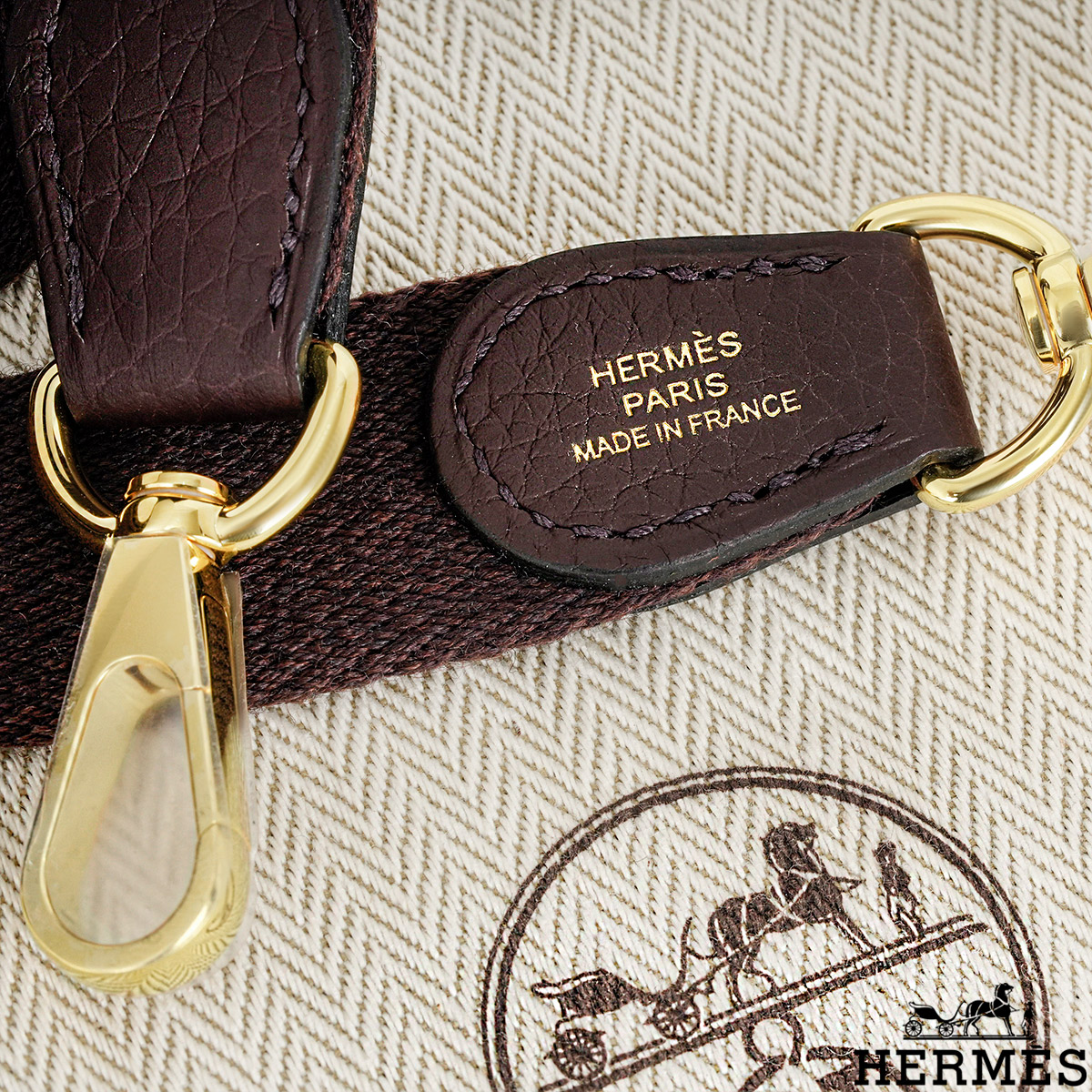 Hermès Mini Evelyne 16cm e Taurillon Clemence GHW